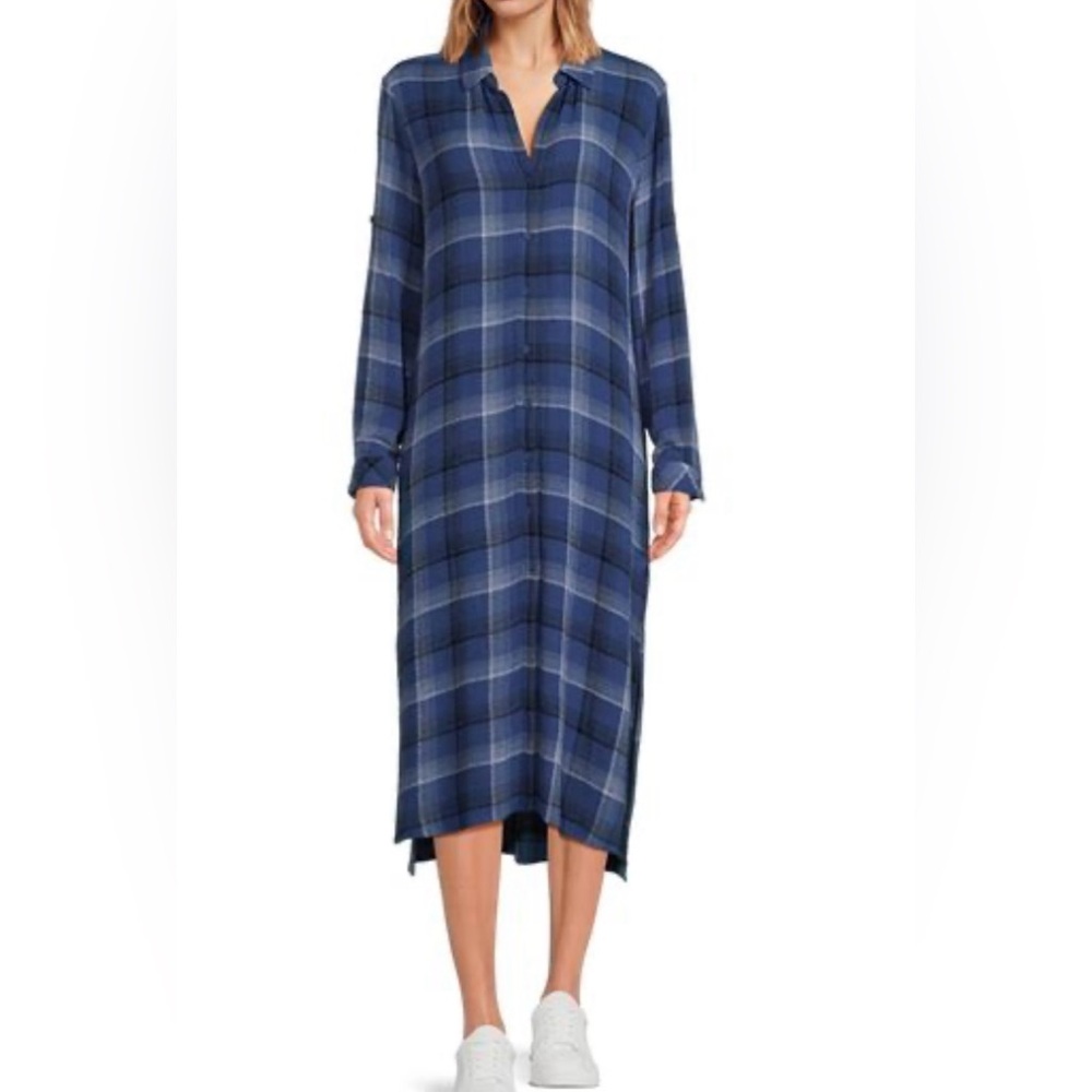 Cloth & Stone Button Up Shirt Dress